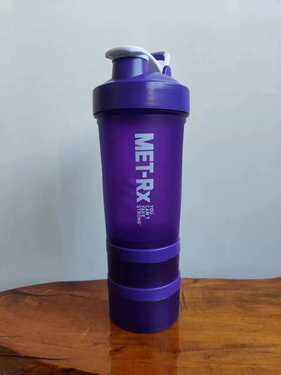 MET-Rx Dual-Compartment Shaker Bottle (24oz)