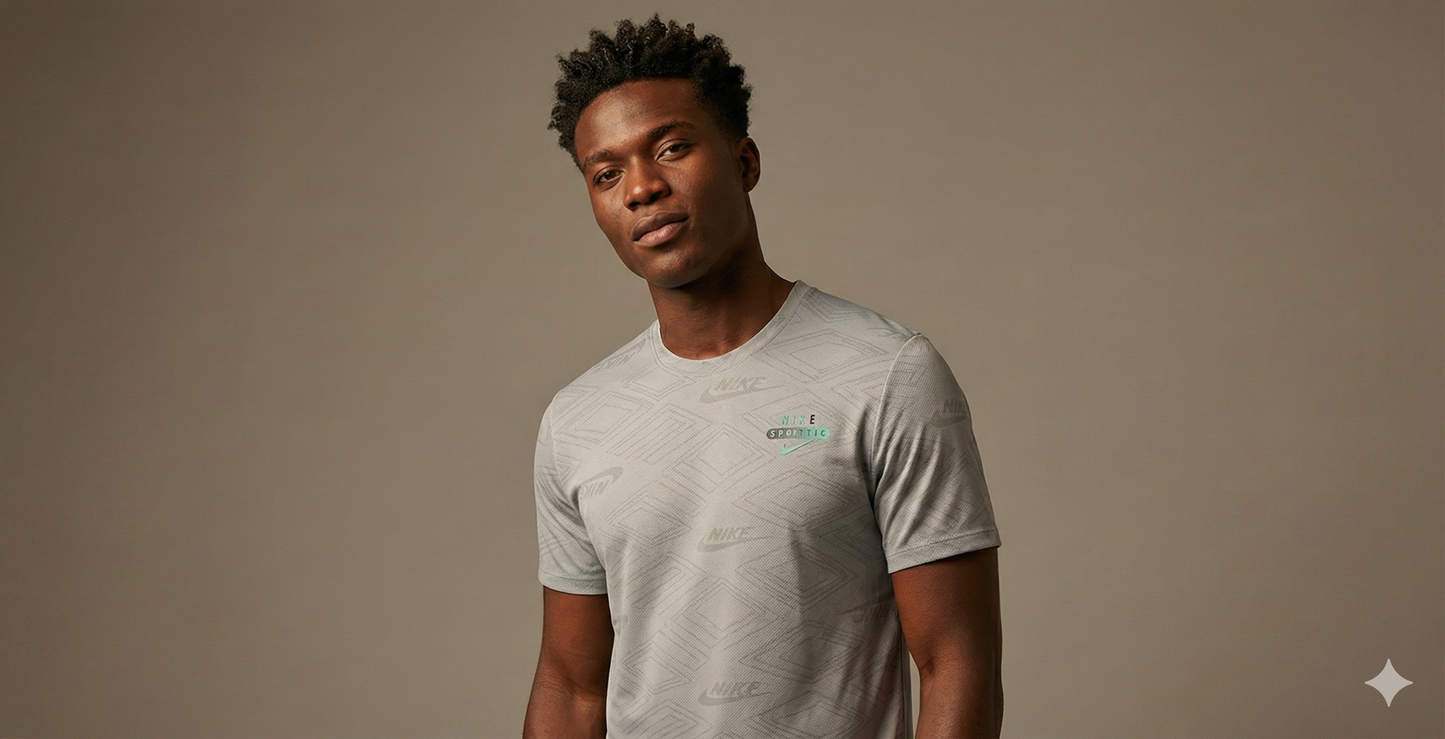 Nike Men’s Geometric Running Tee(2305)