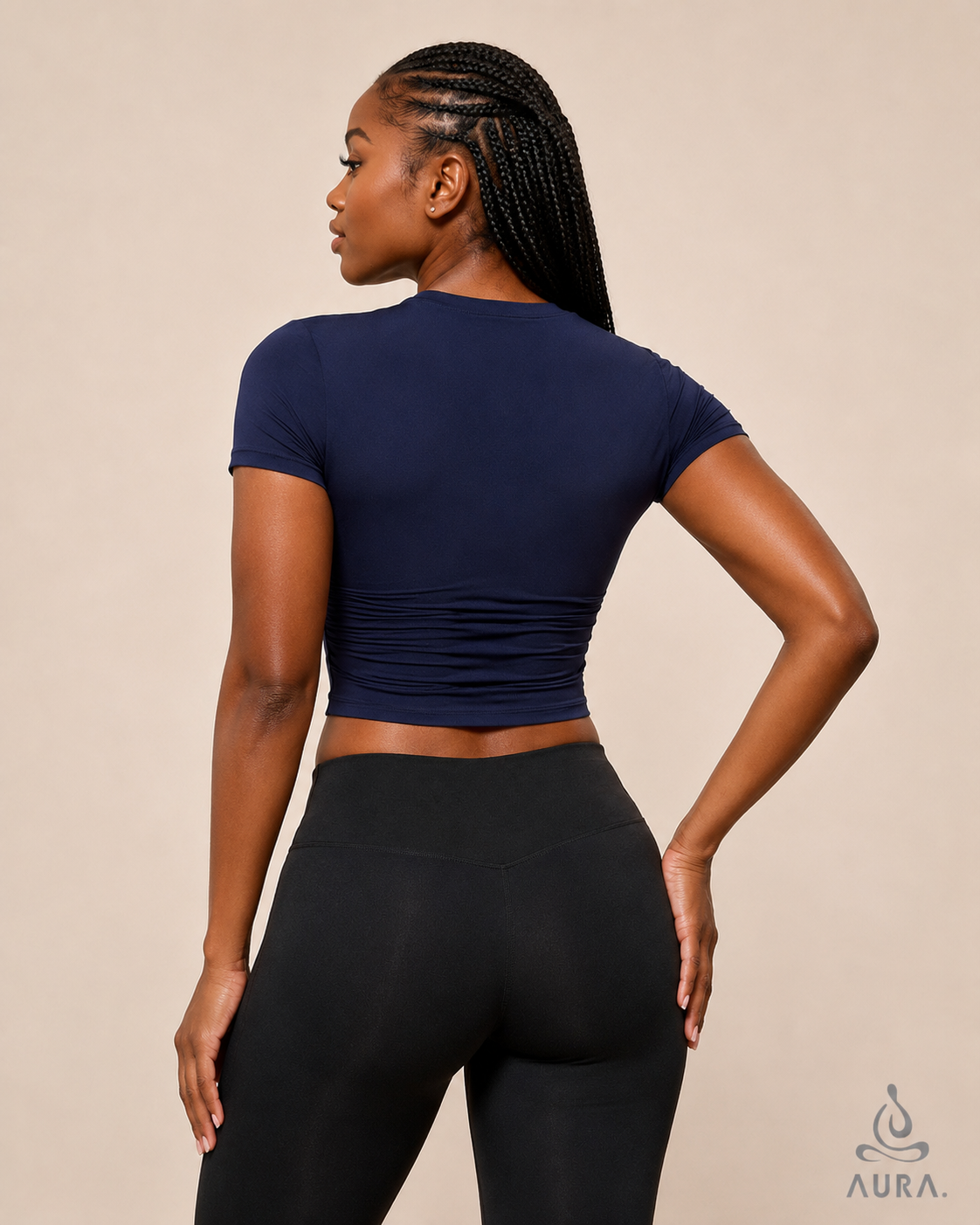 Aura Women’s Performance Crop Tee