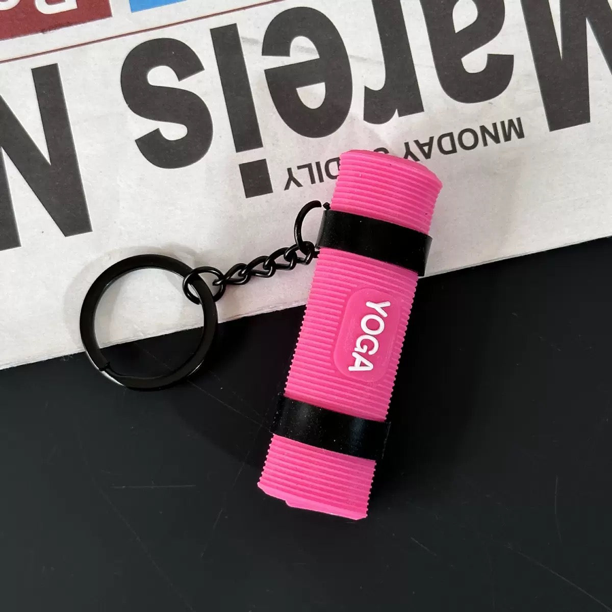 Gym Charm Keychain Collection