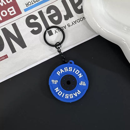 Gym Charm Keychain Collection