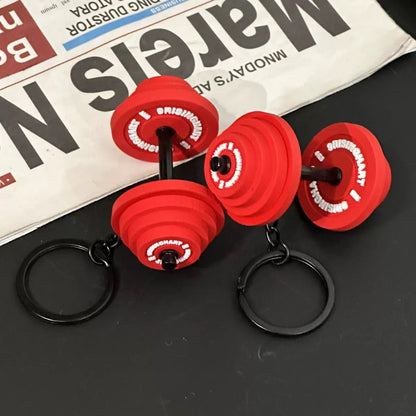 Gym Charm Keychain Collection
