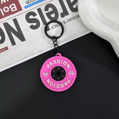 Gym Charm Keychain Collection
