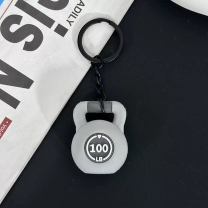 Gym Charm Keychain Collection