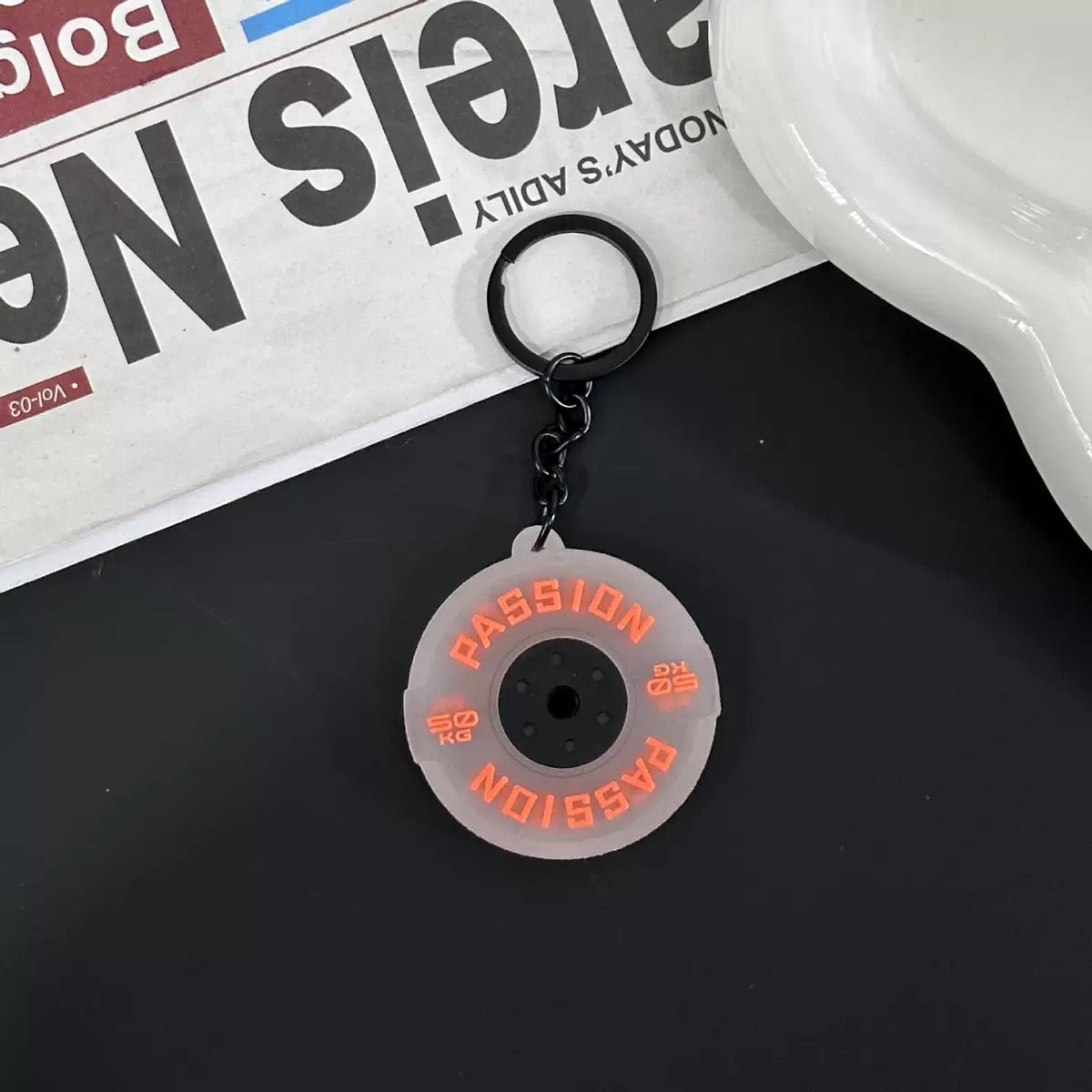 Gym Charm Keychain Collection