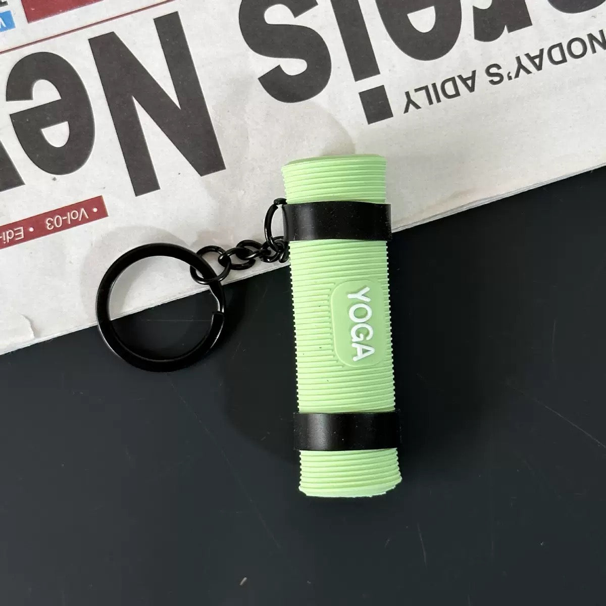 Gym Charm Keychain Collection