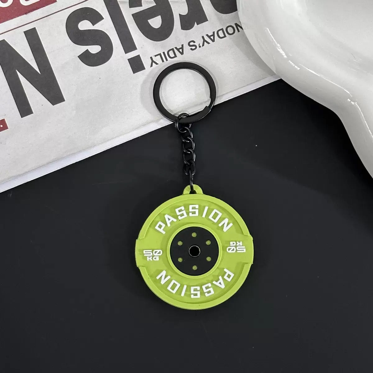 Gym Charm Keychain Collection