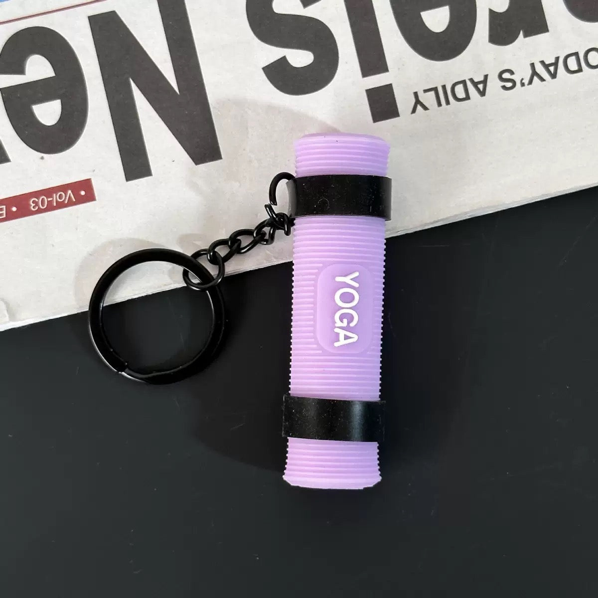 Gym Charm Keychain Collection
