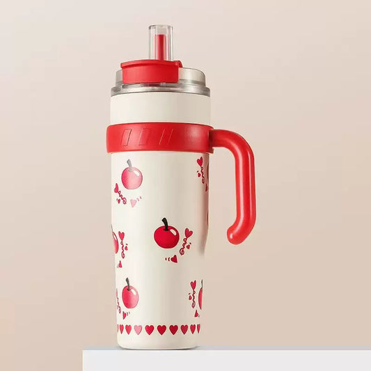 Arctic Purr Ice Cup – 40oz Stainless Gym Bottle