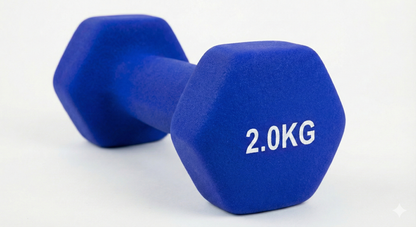 Hexagonal Neoprene Dumbbells