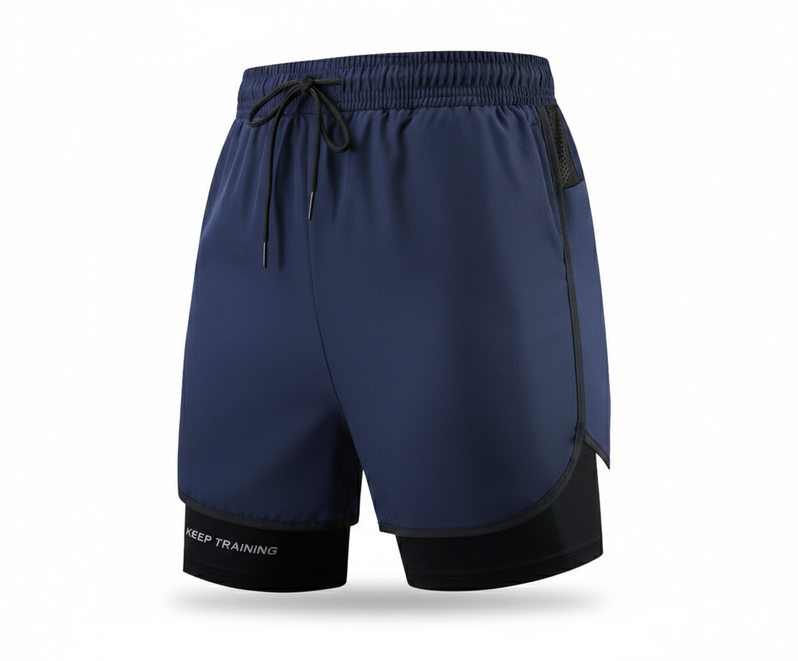Fusion Dual-Layer Training Shorts