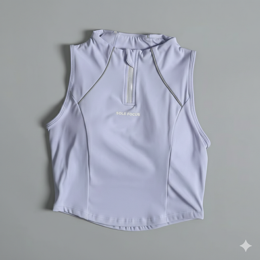 Prism Mock-Neck Quarter-Zip