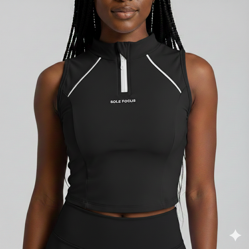 Prism Mock-Neck Quarter-Zip(FCBX015)