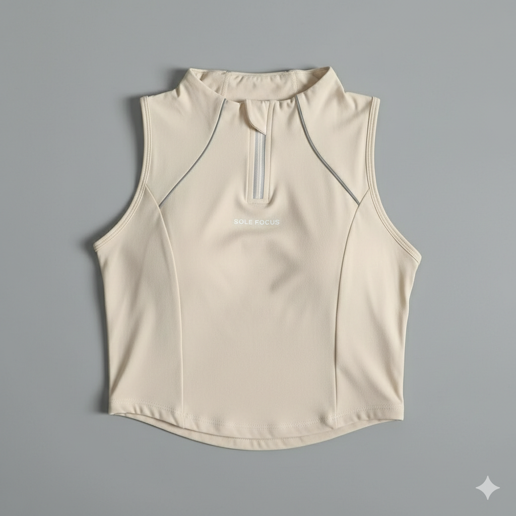 Prism Mock-Neck Quarter-Zip(FCBX015)