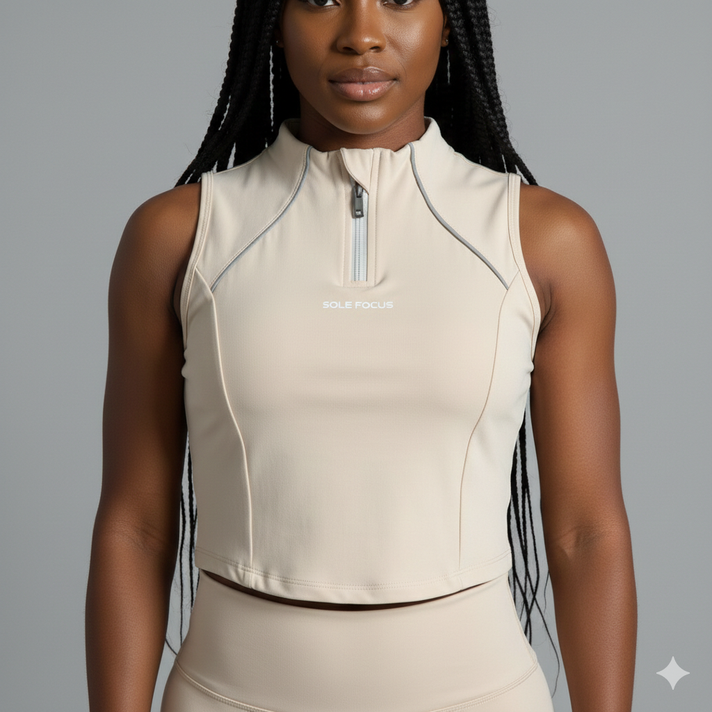 Prism Mock-Neck Quarter-Zip(FCBX015)