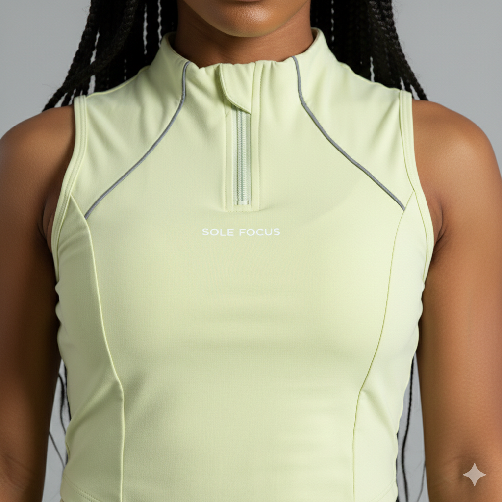 Prism Mock-Neck Quarter-Zip(FCBX015)