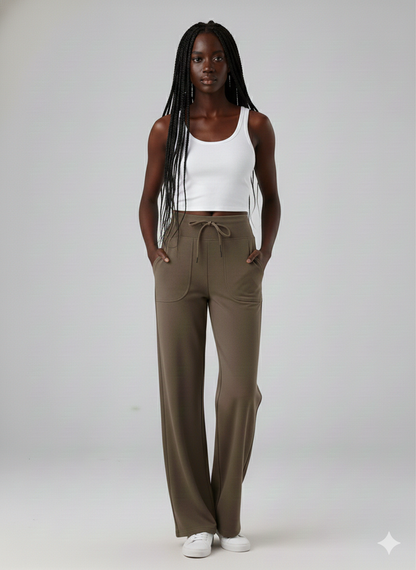 The Zenith Wide-Leg Lounge Pant(110)
