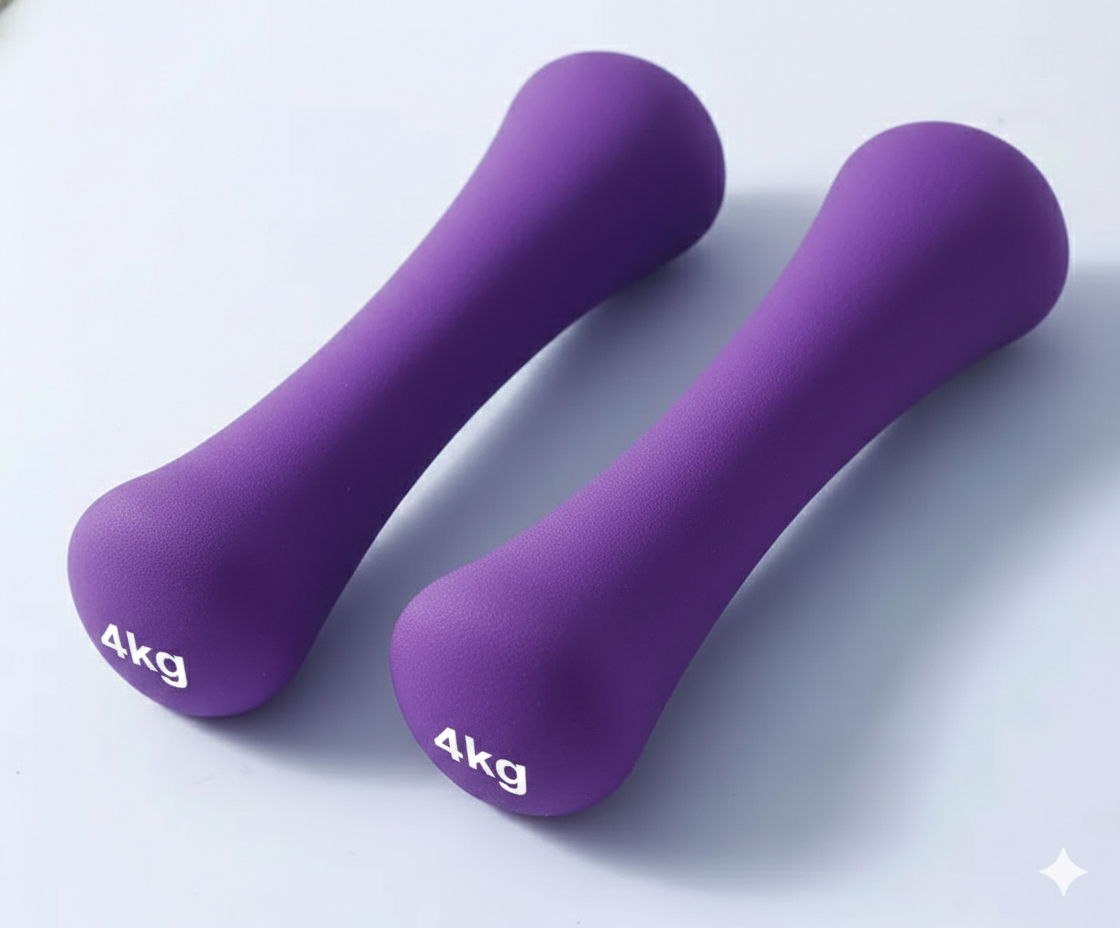 Neoprene "Bone" Dumbbell Series (2kg – 5kg)