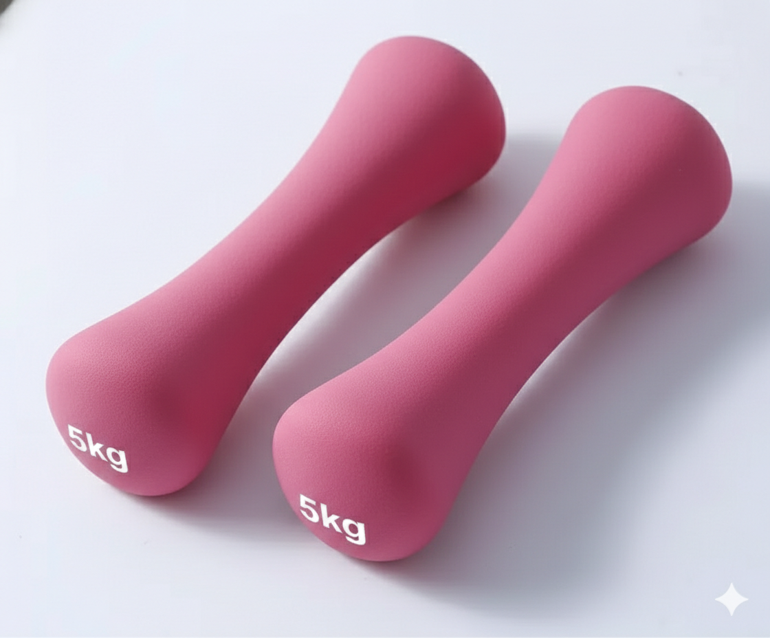 Neoprene "Bone" Dumbbell Series (2kg – 5kg)