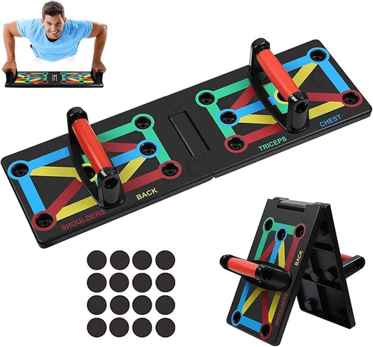 Multi-Function Foldable Push-Up Board