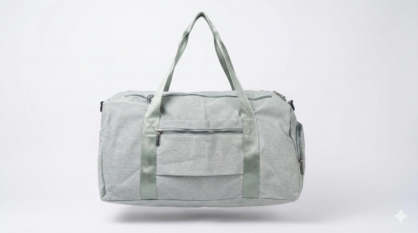 The "Urban Escape" Canvas Weekender Duffel Series
