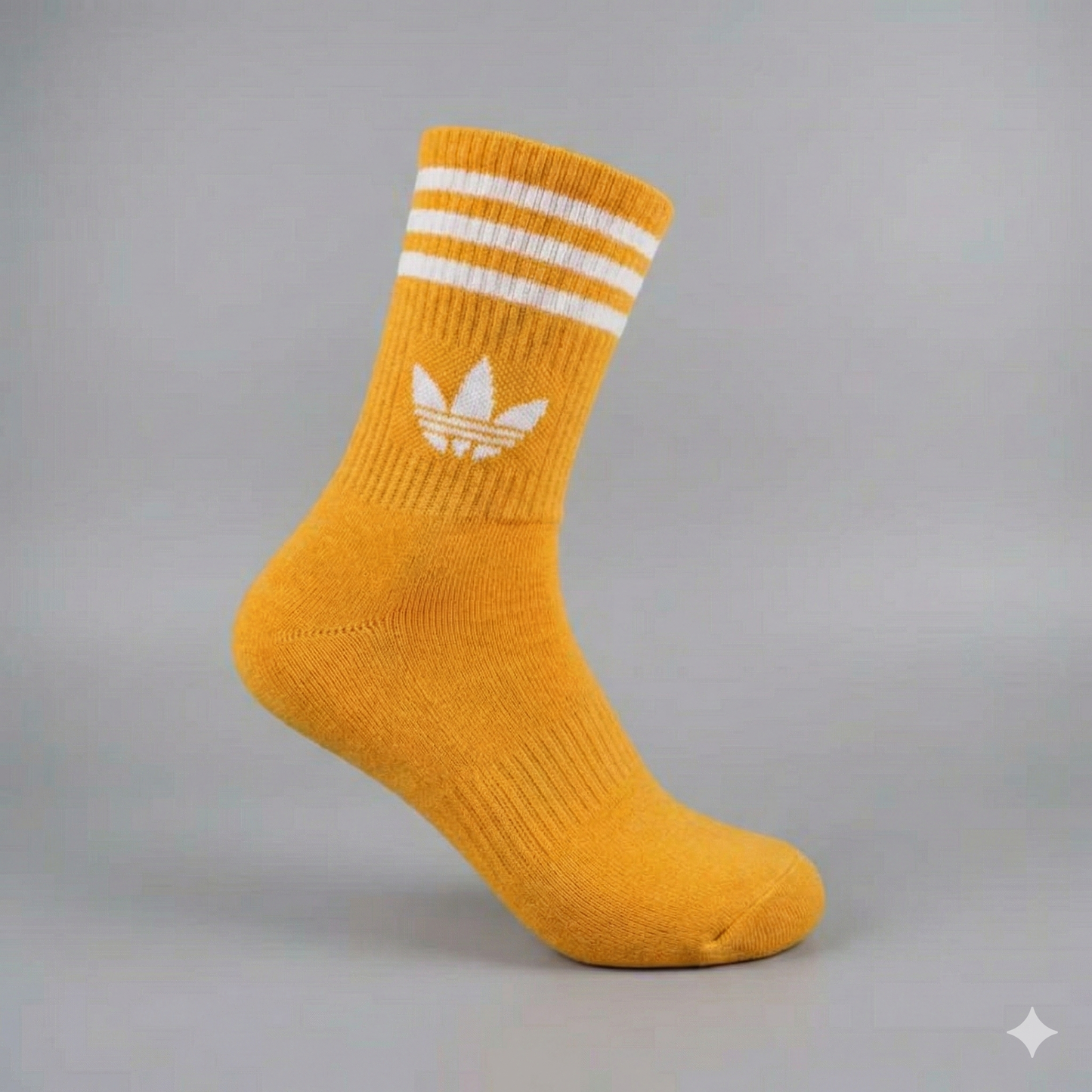 Adidas Originals Solid Crew Socks (Trefoil Edition)