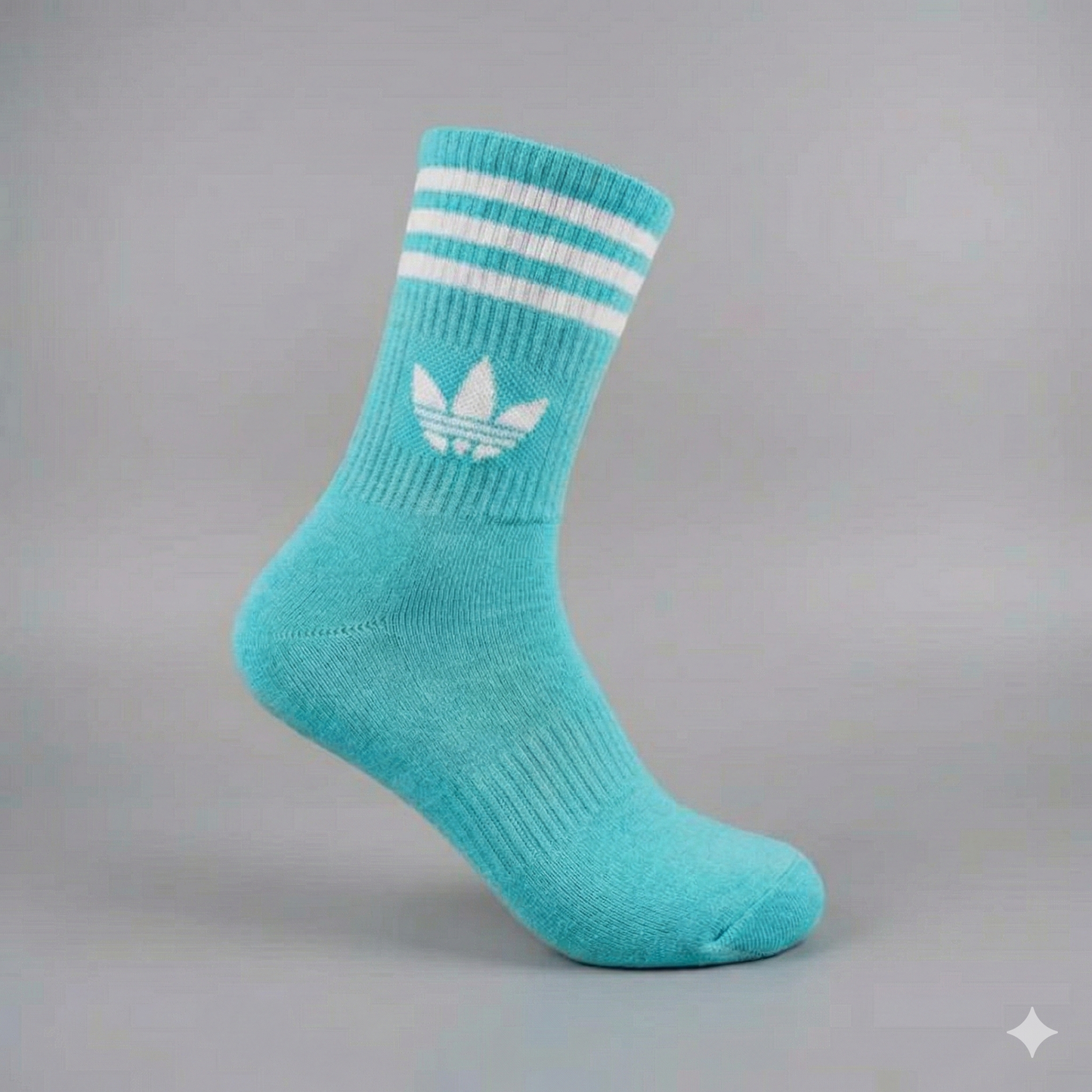 Adidas Originals Solid Crew Socks (Trefoil Edition)