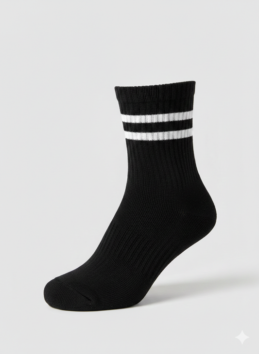 HOUV Stripe Ribbed Socks