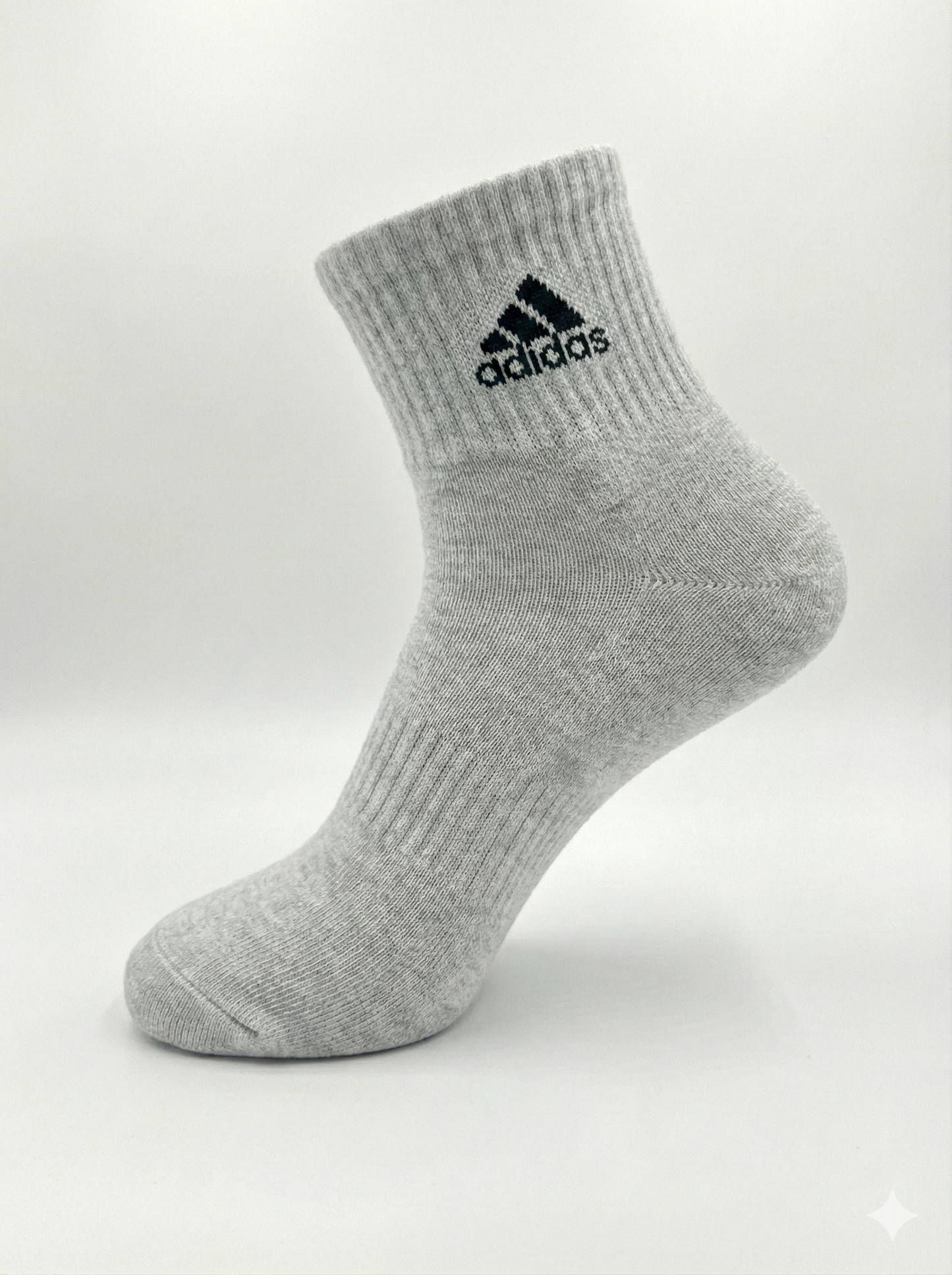Adidas Cushioned Quarter Socks.