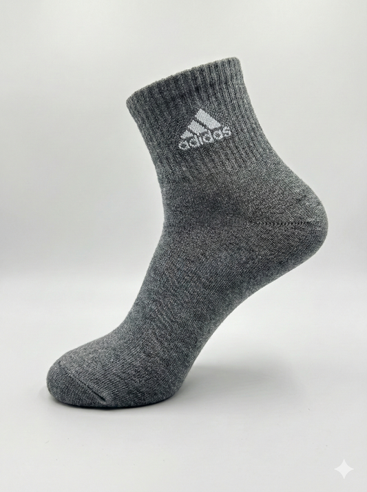 Adidas Cushioned Quarter Socks.