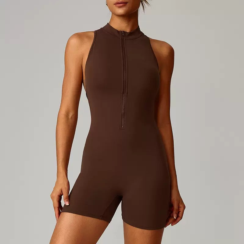 Open-Back Active Romper(A170)