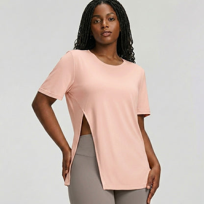 Side-Slit Active Tee (DWY215198)