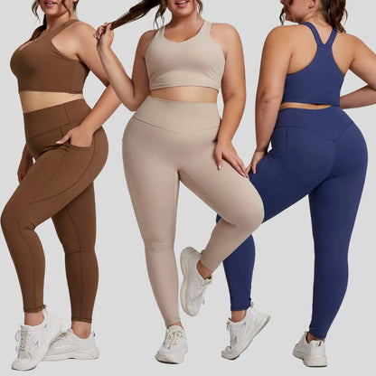 Luna Plus-size Active Set (F209 + F210)