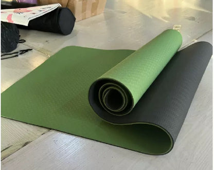 Dual-Tone TPE Yoga Mat (6mm)