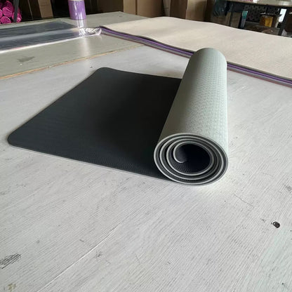 Dual-Tone TPE Yoga Mat (6mm)