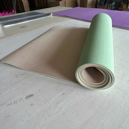 Dual-Tone TPE Yoga Mat (6mm)