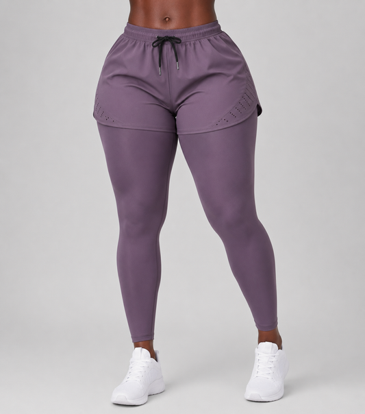 LunaBelle 2-in-1 Active Shorts (203)