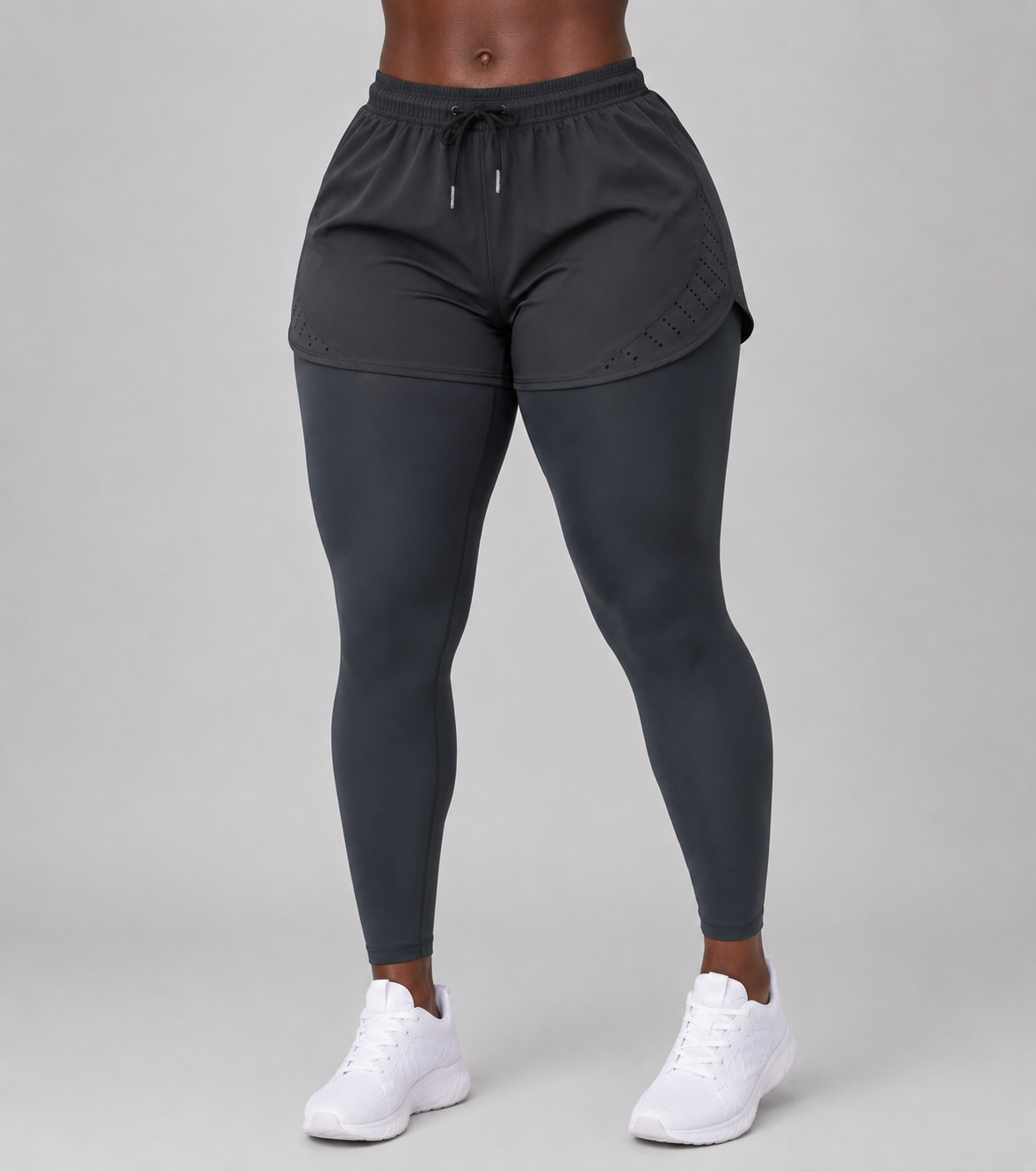 LunaBelle 2-in-1 Active Shorts (203)