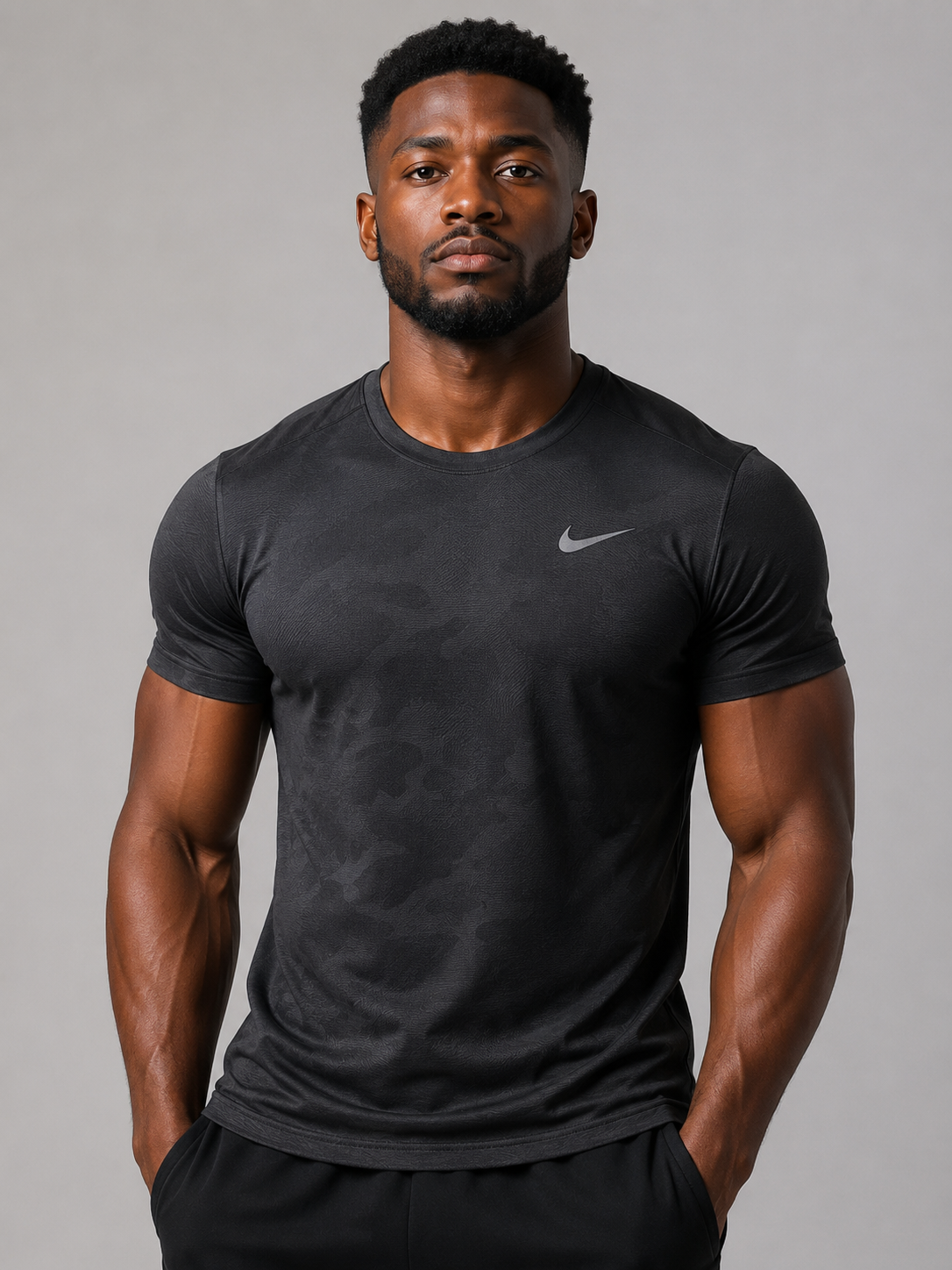 Nike Terrain Camo Performance Tee (T3219)
