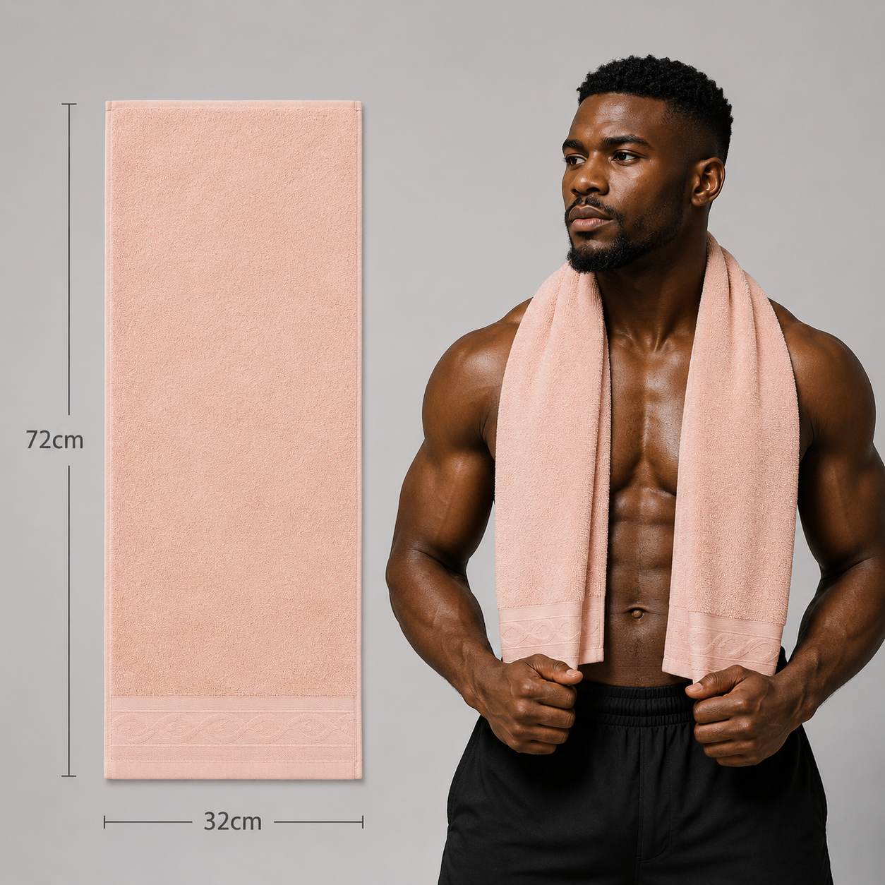Gym Towel – 32 x 72cm
