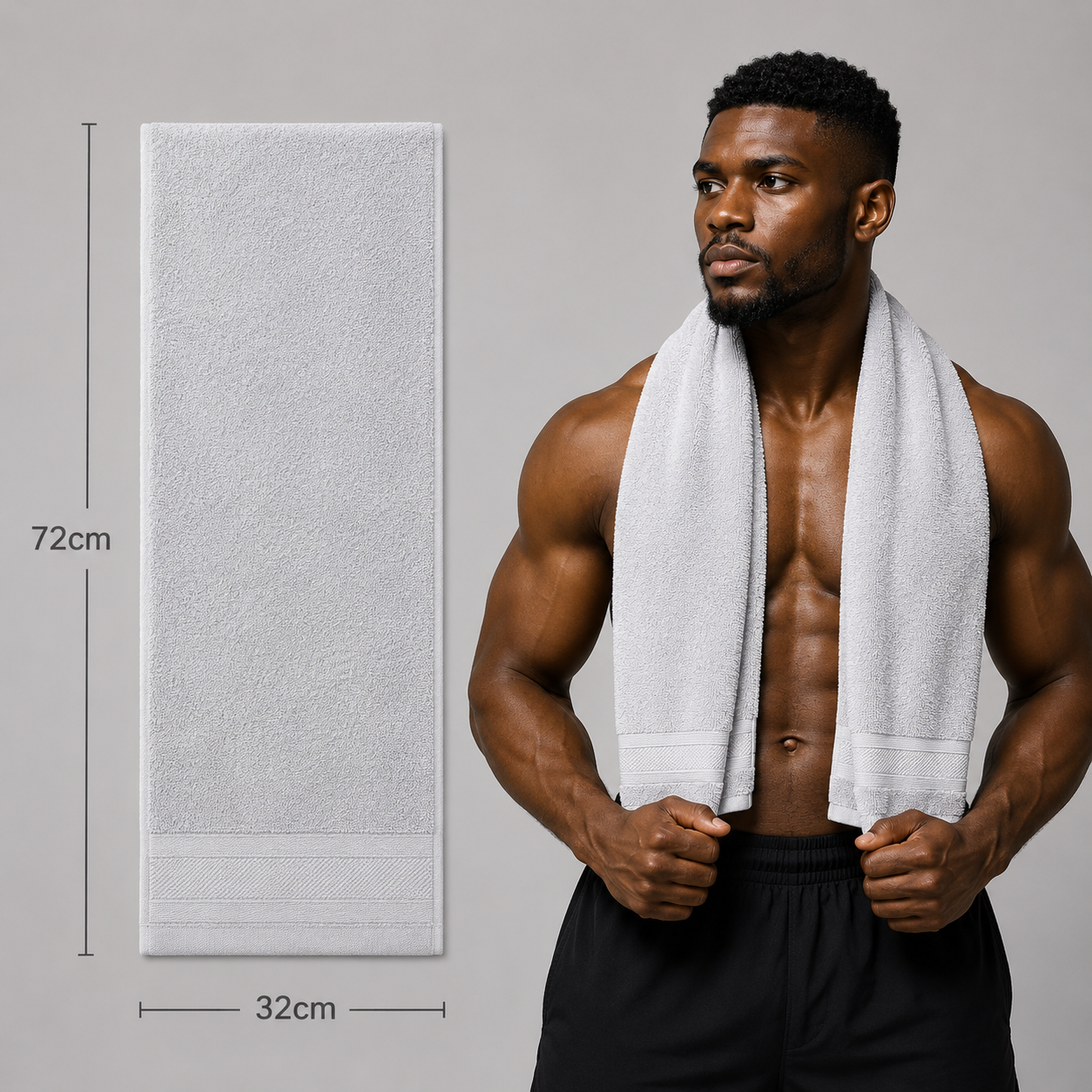 Gym Towel – 32 x 72cm