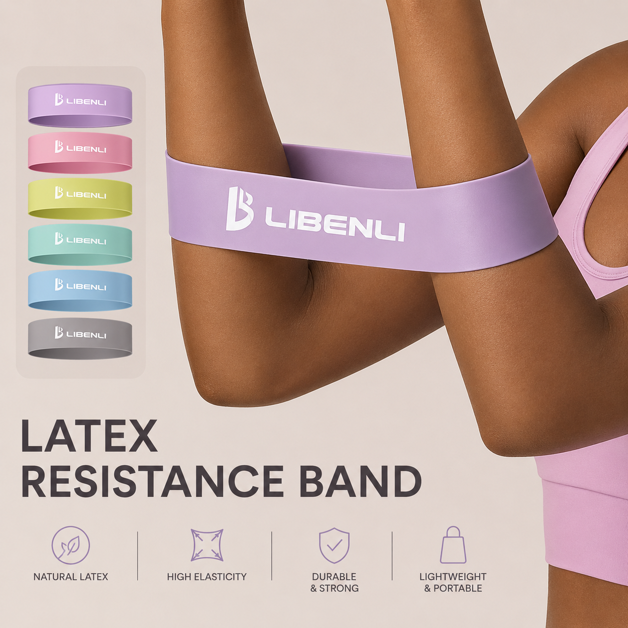 Libenli Latex Resistance Bands