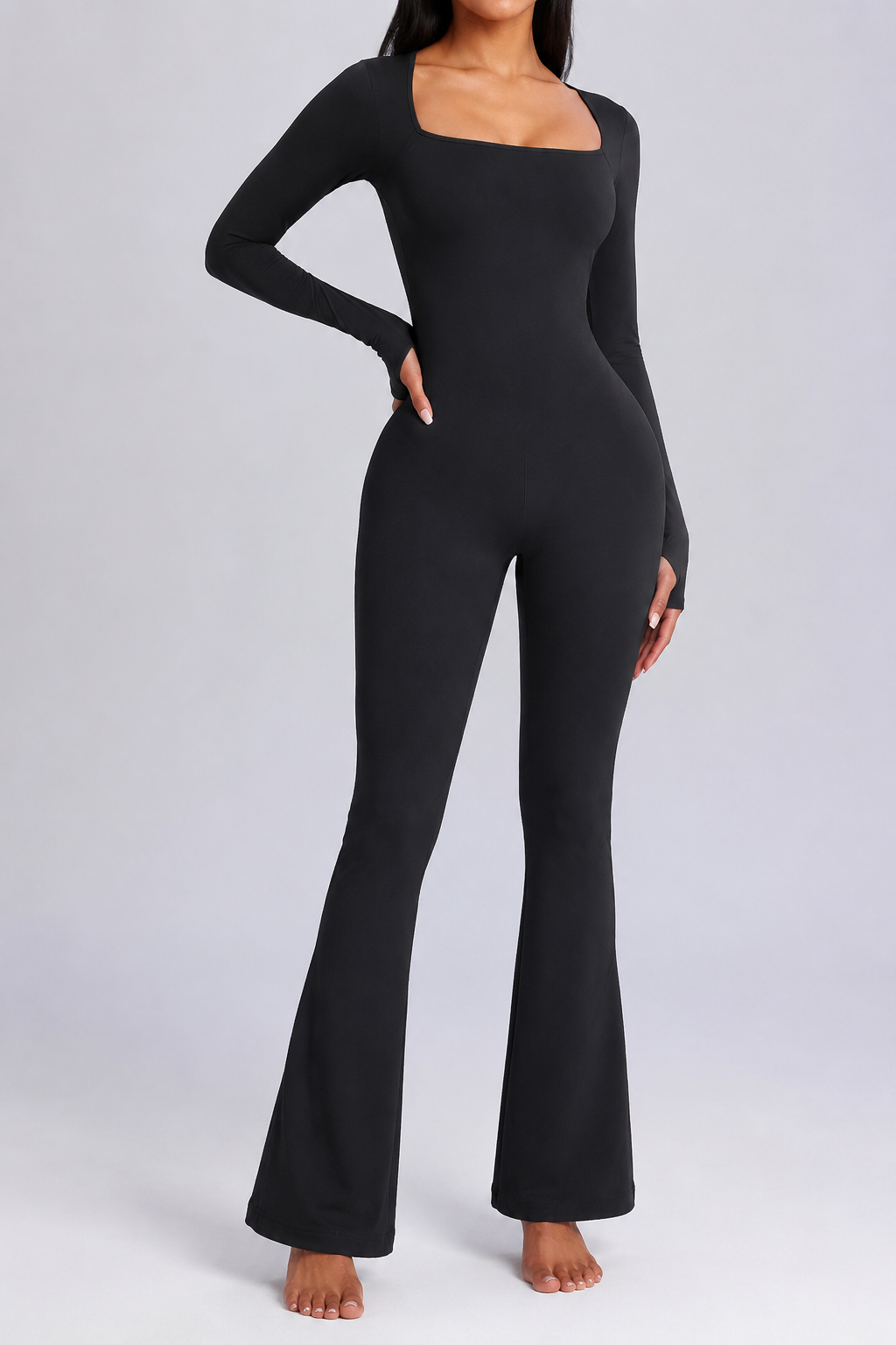 Solvane Flare Jumpsuit ( F225)