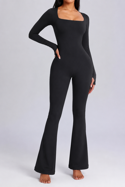 Solvane Flare Jumpsuit ( F225)