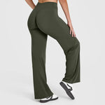 Willow High-Waist Wide-Leg Active Pants(YTK1339)