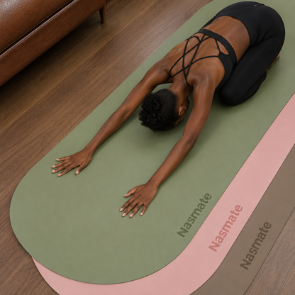 Nasmate Rubber Oval Yoga Mat