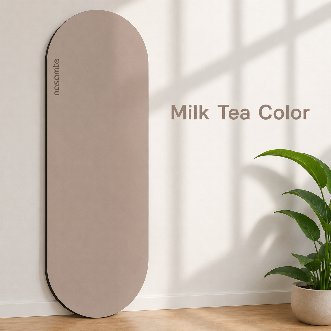 Nasmate Rubber Oval Yoga Mat