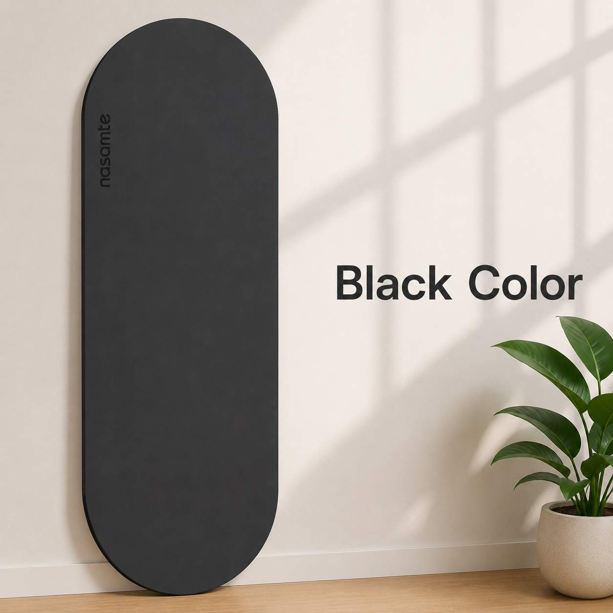 Nasmate Rubber Oval Yoga Mat