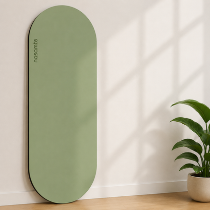 Nasmate Rubber Oval Yoga Mat