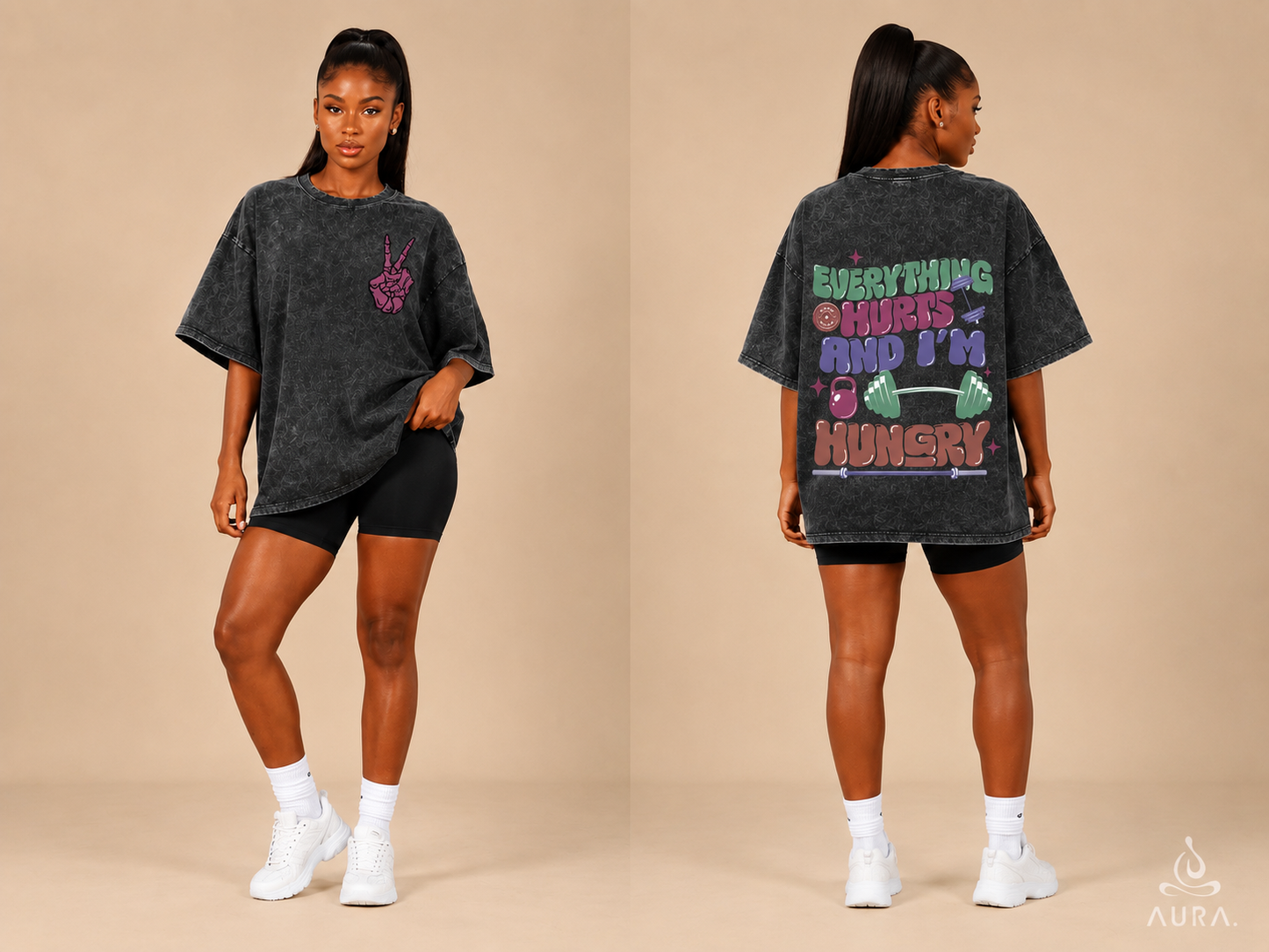 Lift Culture Washed Oversized Tee